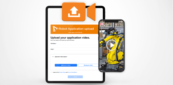 robot application form